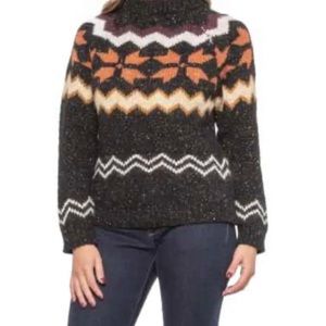 Gemelli Italian Made Wool  Fair isle Sweater SIZE MEDIUM